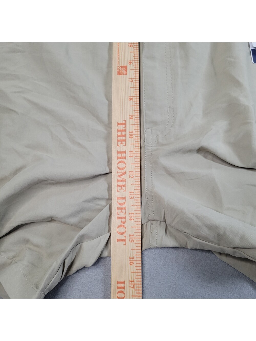 NEW World Wide Sportsman Shorts Men's 46 Cargo Beige Velco Fishing Outdoor NWT - Picture 3 of 9